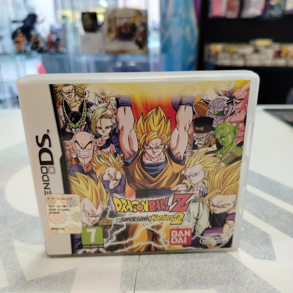 Dragon Ball Z Supersonic Warriors 2 Nintendo DS NDS Triangolo Blu